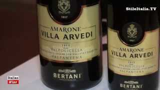 quotAmaronequot Tv  Bertani Amarone Villa Arvedi  quotItalian Winequot by quotConfraternita Amaronequot [upl. by Stefa]