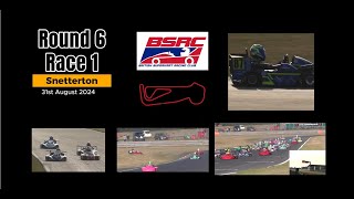 British Superkarts Saturday 31st August Snetterton  Race17 held at the Bemsee meeting [upl. by Adnalue458]