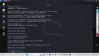 69 Configure superuser access in Kali Linux [upl. by Anselmo]