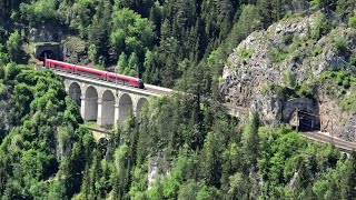 Semmering Railway Austria  A hike from Semmering to Gloggnitz along the mountain railway [upl. by Gore]