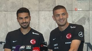 Merih Demiral Ronaldo Türkiye ile 2 maçımızı kazandığımızda beni tebrik etti [upl. by Aidaas]