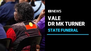 The queen of the desert Arrernte elder Dr MK Turner remembered in state funeral  ABC News [upl. by Hars732]