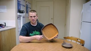 How to clean rust from cast iron with molasses [upl. by Coppock]