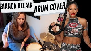 WWE BIANCA BELAIR DRUM COVER [upl. by Aitercul]