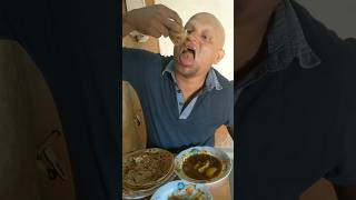 BHINDI RECIPE 👍 POTATOES PARATHA LACHA food pork mukbang porkbelly eating porkfry asmr str [upl. by Nahshun]