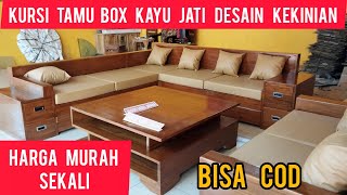 Kursi tamu Sudut box  bangku [upl. by Aiasi]