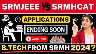 SRM Admission 2024🤩SRM University Sonipat BTech💥SRM Engineering Entrance Exam SRMHCAT BTech2024 [upl. by Xxam614]