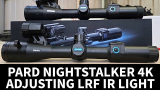 Pard Nightstalker 4k Ds35 LRF IR Light Fix Adjusting the light amp Adjusting Position [upl. by Constantia]