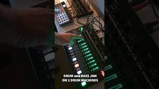 Drum and Bass Jam on these 2 drum machines [upl. by French]