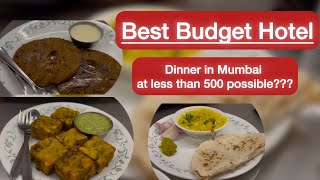 Best Budget Hotel  Best Maharashtrian Food  Restaurants in Dadar  Best Restaurants in Mumbai [upl. by Jorrie]