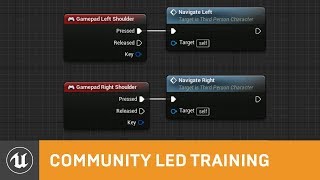 Gamepad Support for UMG  Community Led Training  Unreal Engine [upl. by Dauf798]