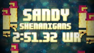 Crossy Road Castle Sandy Shenanigans WR Speedrun 25132 [upl. by Valtin93]