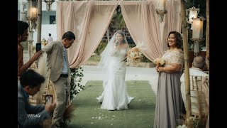 quotHE KNOWSquot an original wedding song performed by Almira Lat Trinidad The Bride [upl. by Ynalem]