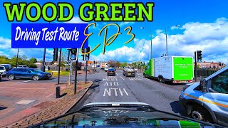 WOOD GREEN DRIVING TEST ROUTE EP3 19 APR 2024 drivingtestvideo woodgreen [upl. by Aehsan]