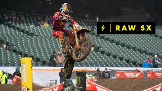 San Francisco Supercross RAW  In the Pits and On the Track [upl. by Nosdivad]