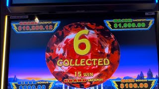 OCR Slots chasing 100000 Maxed Major Jackpot lightning link at Choctaw Casino Pocola Oklahoma [upl. by Garwin]