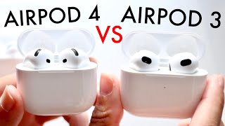 AirPod 4 Vs AirPod 3 Comparison Review [upl. by Anauqahs]