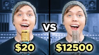 20 Microphone Vs 12500 Microphone [upl. by Eart]