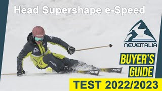 Head Supershape eSpeed  NeveItalia SkiTest 20222023 [upl. by Ueihttam]