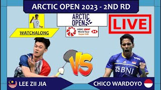 LEE ZII JIA 🇲🇾 vs CHICO AD WARDOYO 🇮🇩 LIVE Arctic Open 23 芬兰公开赛 2nd Rd  Darence Chan Watchalong [upl. by Nade]