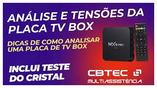 Analisando as Tensões de Uma Placa de Tv Box [upl. by Anelegna]