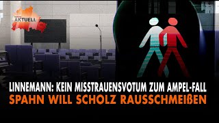 Linnemann Kein Misstrauensvotum zum AmpelFall  Spahn will Scholz rausschmeißen [upl. by Jermaine]