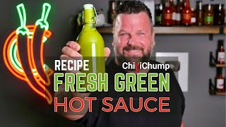 The Secret to Perfect Green Chilli Sauce🔥 [upl. by Uokes639]