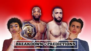 UFC 304 Fight Predictions  Edwards vs Muhammad [upl. by Penthea]