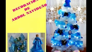 DECORACION DE ARBOL NAVIDEÑO [upl. by Eppesuig907]