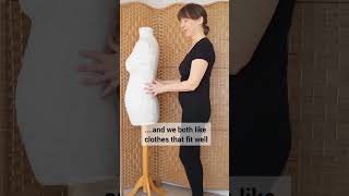 Customfit DIY Dress Form Mannequin review [upl. by Oirelav]