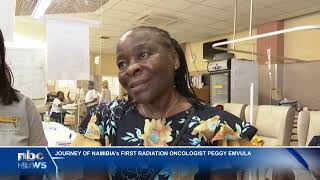 Namibia’s first radiation oncologist Dr Peggy Emvula retires  nbc [upl. by Allan]