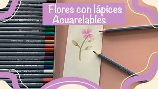 Cómo pintar con lápices acuarelables [upl. by Aileno666]