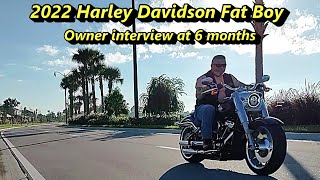 2022 HD Fat Boy 6 Month Review [upl. by Encratis]