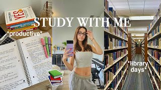 STUDY VLOG ★ its finals week [upl. by Eremihc442]