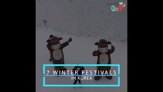 7 Winter Festivals in Korea [upl. by Lemon]