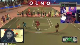 FIRST LEGEND ON NBA 2K17  LIVE REACTION  GAME B4 LEGEND  GAME OF THE YEAR  OrlandoinChicago [upl. by Annwahsal120]