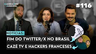 REAGINDO A NOTÍCIAS FIM do TWITTER ATAQUE HACKER NA CAZÉTV E USO ILEGAL DE VPN [upl. by Eibrad]