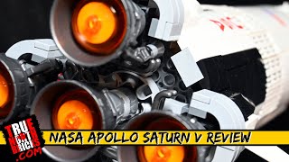 LEGO® NASA Apollo Saturn V Unboxing Build and Review [upl. by Ellivro371]