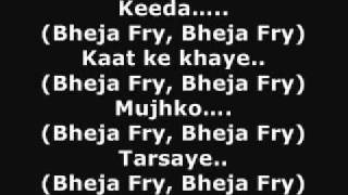 Ishq Da Keeda  Bheja Fry 2  lyrics [upl. by Kariv]