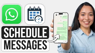 How To Schedule WhatsApp Messages On iPhone  Full Guide [upl. by Enilaf]