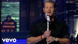 Rascal Flatts  What Hurts The Most Live on Letterman [upl. by Nagirrek]