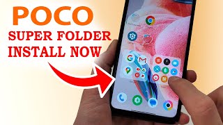 Installation Super Folder MIUI 14 for POCO  MIUI 13 12 and 14 [upl. by Hairakcaz]