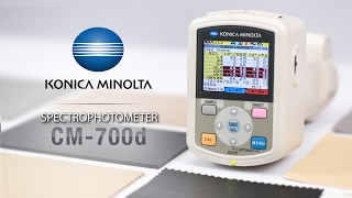 CM700d Spectrophotometer for Car Interiors  Konica Minolta Sensing [upl. by Eteragram]