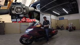 How To Use WalkingReverse Mode On The 2018 Goldwing Heartland Honda [upl. by Nobile]