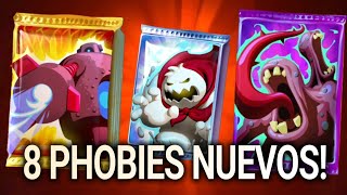 8 PHOBIES NUEVOS APERTURA DE SOBRES  Phobies Gameplay [upl. by Cosimo]