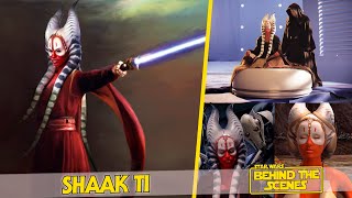 Shaak Ti  Behind The Scenes [upl. by Akeirahs]