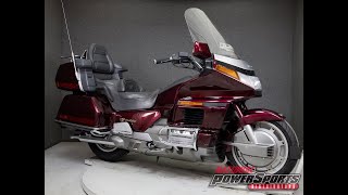 1990 HONDA GL1500 GOLDWING 1500  National Powersports Distributors [upl. by Ahsinuq]