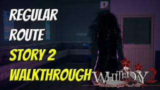 White Day 2 Story 2 Walkthrough Regular Route Karma Ending English  White Day 2 Complete Edition [upl. by Hooper]