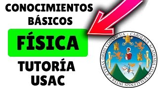 📙TUTORIA de FISICA para las Pruebas de Conocimientos Básicos  Sistema de Ubicación y Nivelación [upl. by Beaumont]