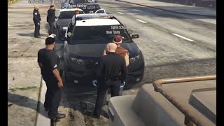 gtaworld los santos police department  field training  x2 arrests 👮⛓️ [upl. by Avlem]